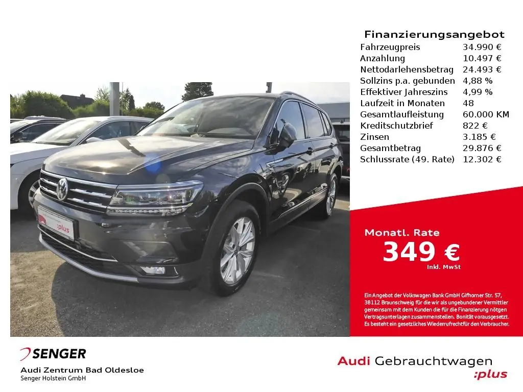 Photo 1 : Volkswagen Tiguan 2021 Diesel