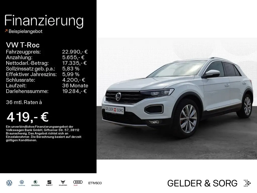 Photo 1 : Volkswagen T-roc 2018 Diesel