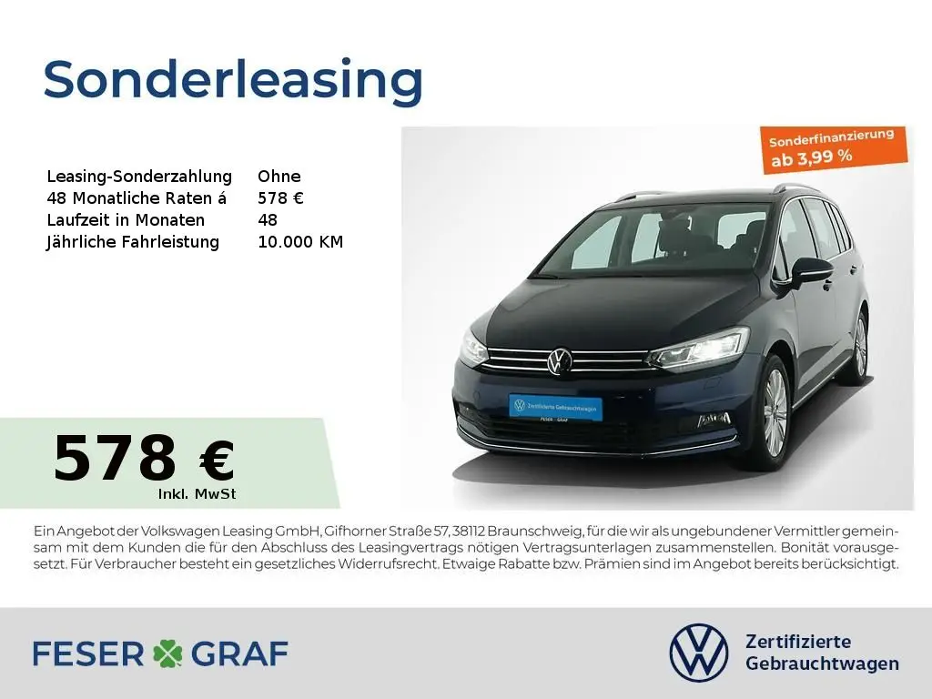 Photo 1 : Volkswagen Touran 2023 Essence