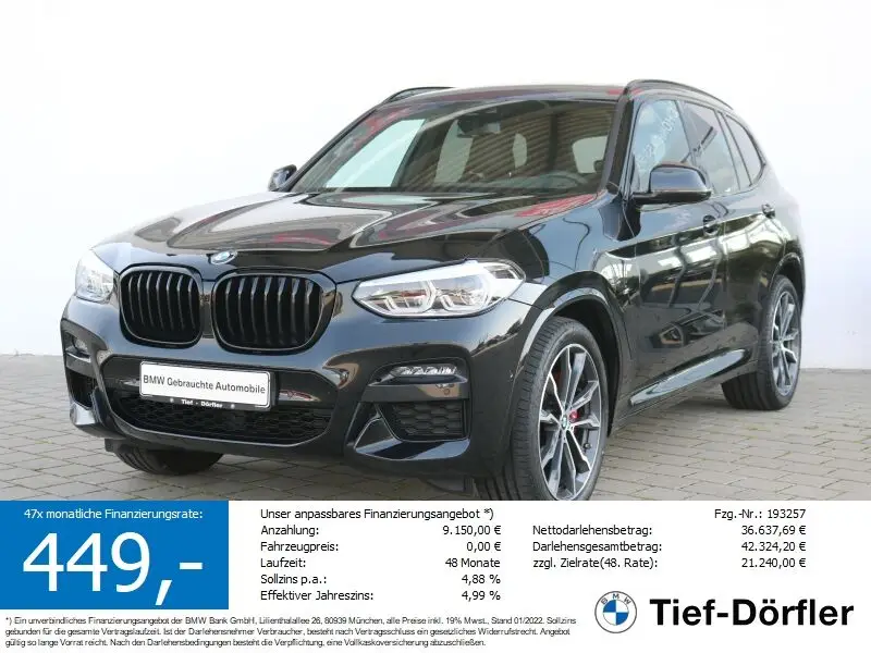 Photo 1 : Bmw X3 2021 Diesel