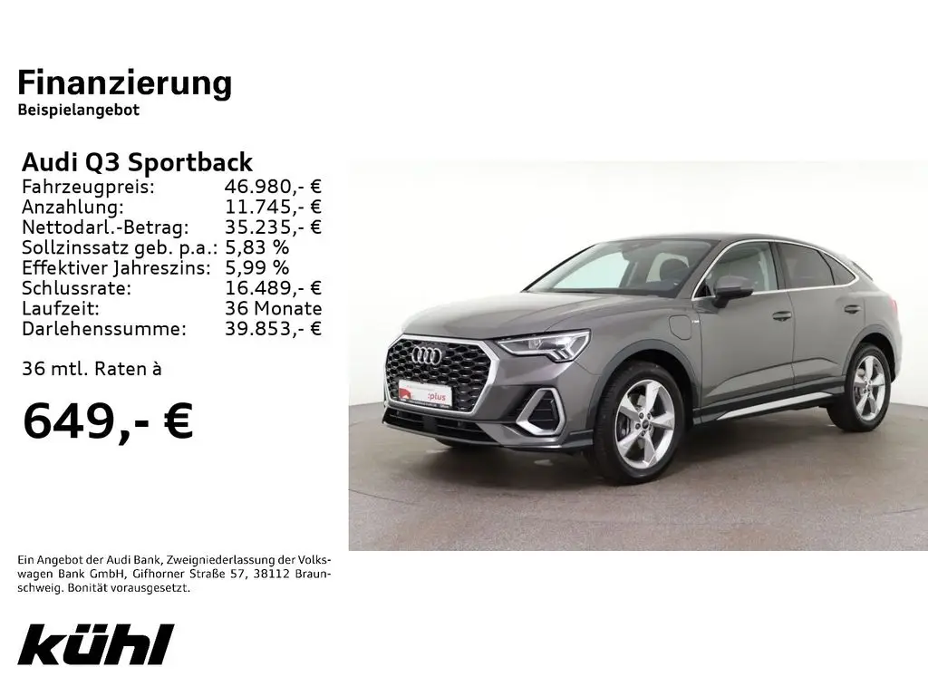 Photo 1 : Audi Q3 2024 Hybride