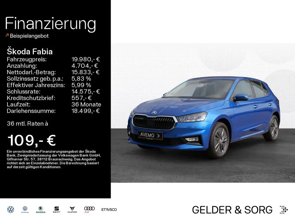 Photo 1 : Skoda Fabia 2023 Essence