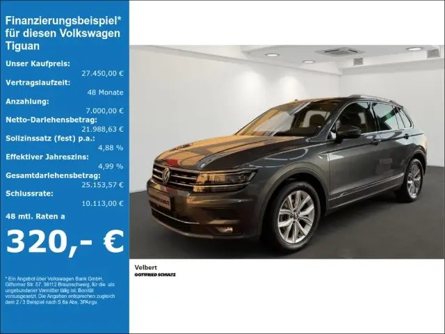 Photo 1 : Volkswagen Tiguan 2020 Petrol