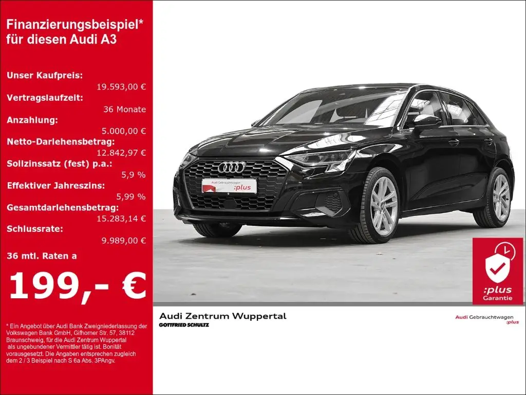 Photo 1 : Audi A3 2020 Petrol