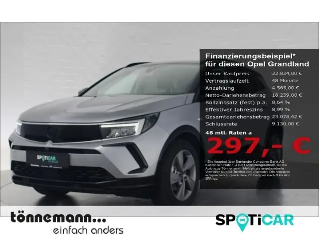 Photo 1 : Opel Grandland 2023 Petrol