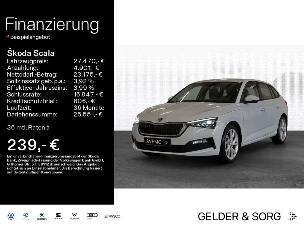 Photo 1 : Skoda Scala 2023 Essence