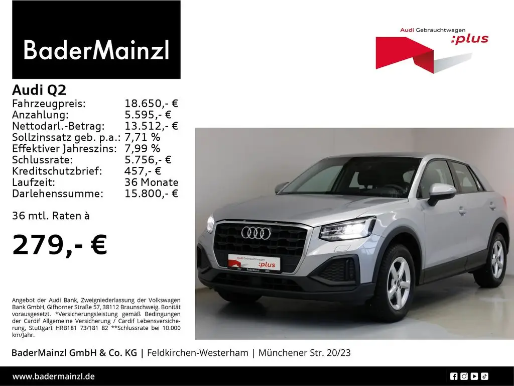 Photo 1 : Audi Q2 2021 Petrol