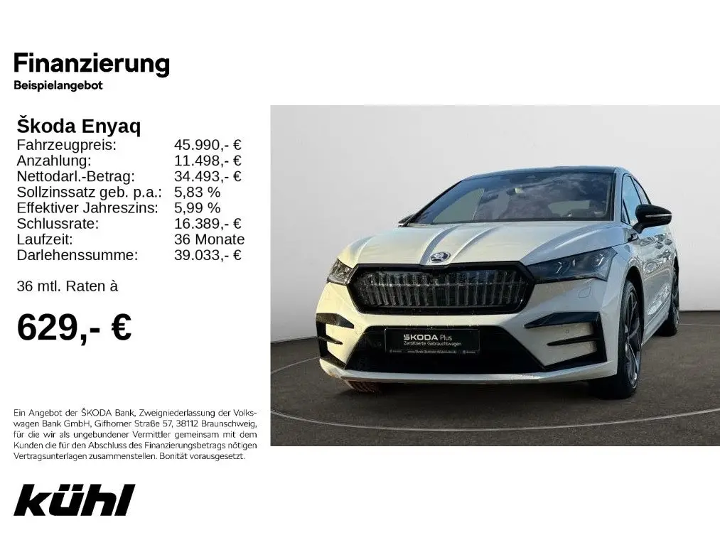 Photo 1 : Skoda Enyaq 2023 Not specified