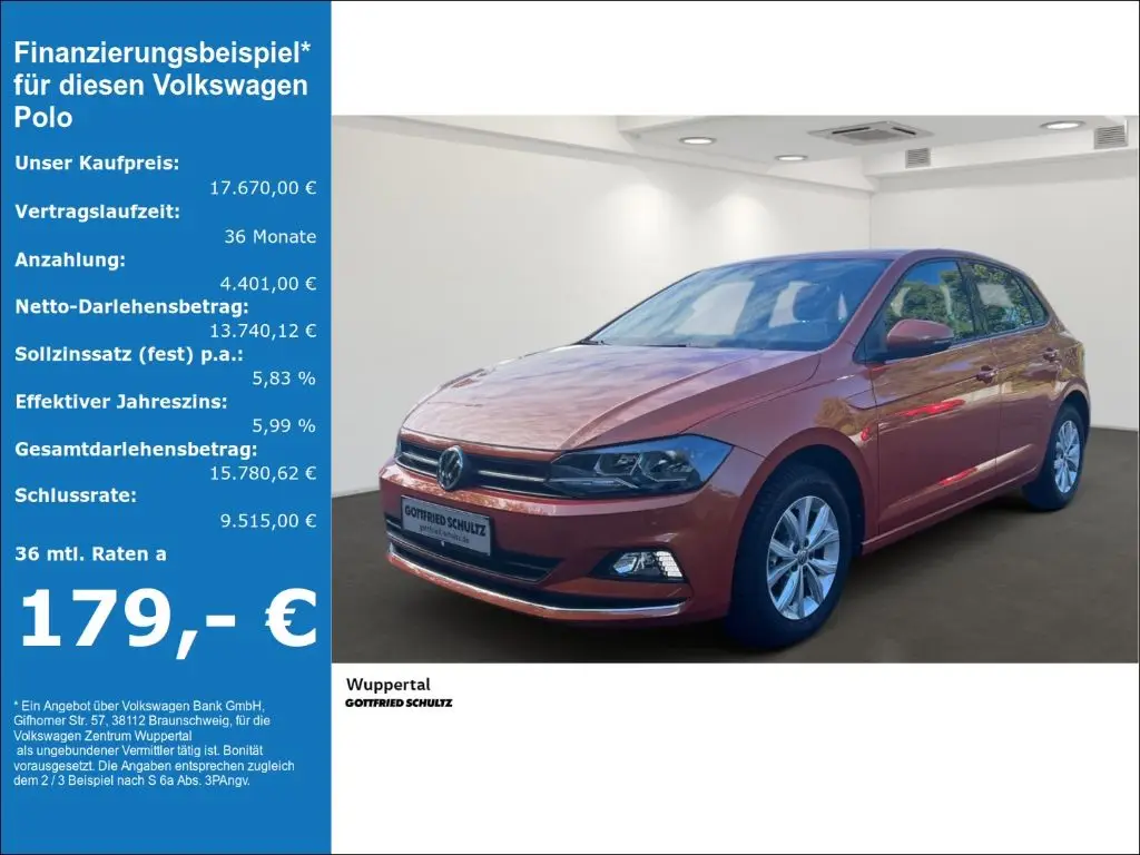 Photo 1 : Volkswagen Polo 2020 Essence