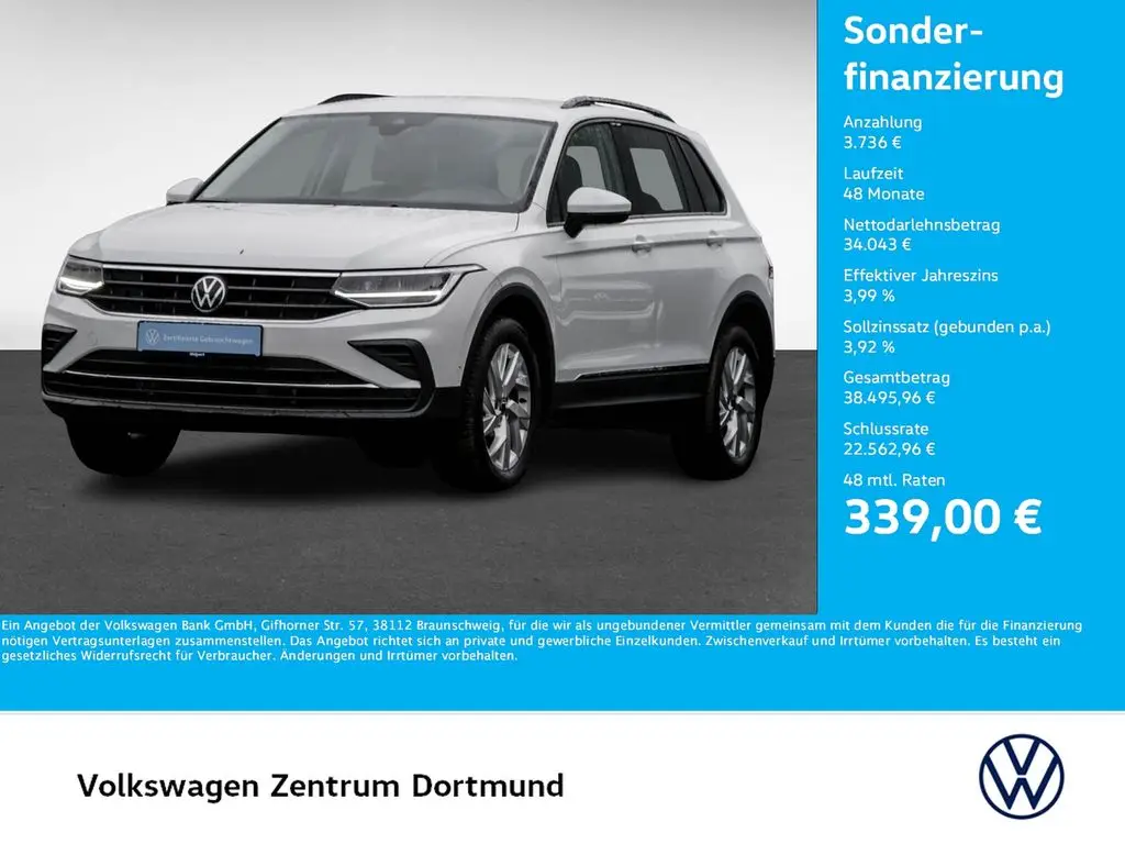 Photo 1 : Volkswagen Tiguan 2023 Essence