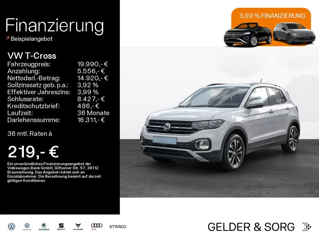 Photo 1 : Volkswagen T-cross 2020 Diesel