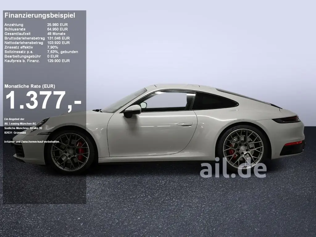 Photo 1 : Porsche 992 2019 Petrol