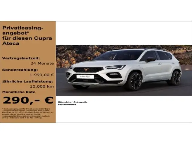 Photo 1 : Cupra Ateca 2024 Essence