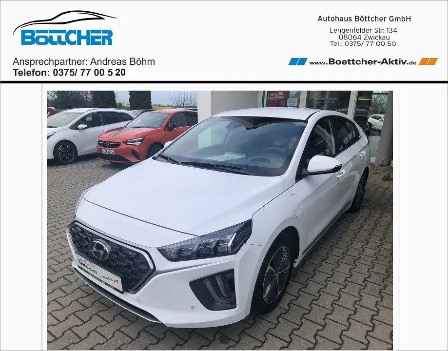 Photo 1 : Hyundai Ioniq 2021 Hybride