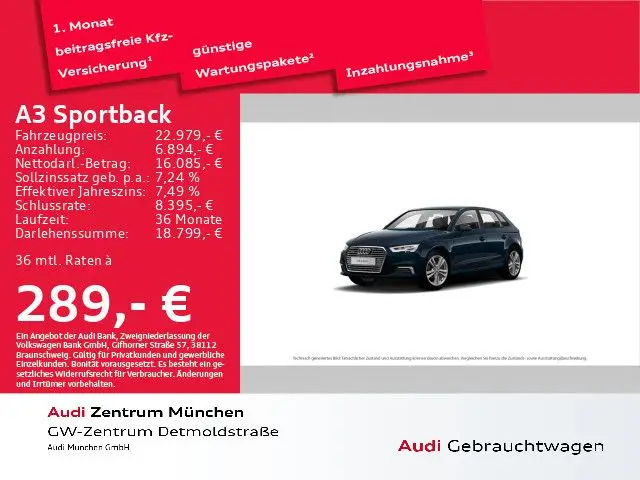 Photo 1 : Audi A3 2021 Hybrid