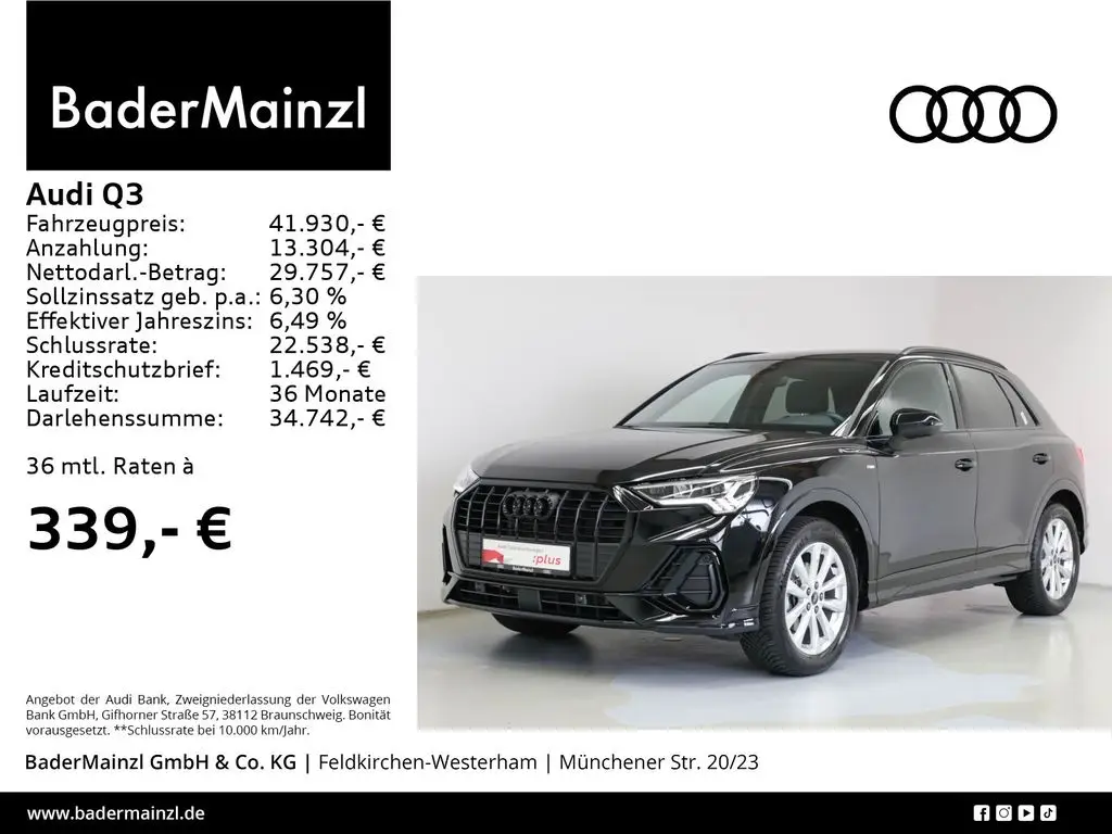 Photo 1 : Audi Q3 2023 Diesel