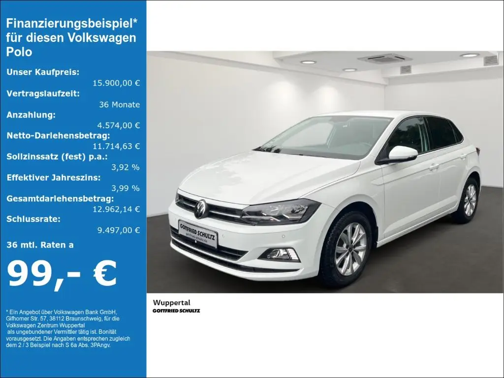 Photo 1 : Volkswagen Polo 2021 Essence