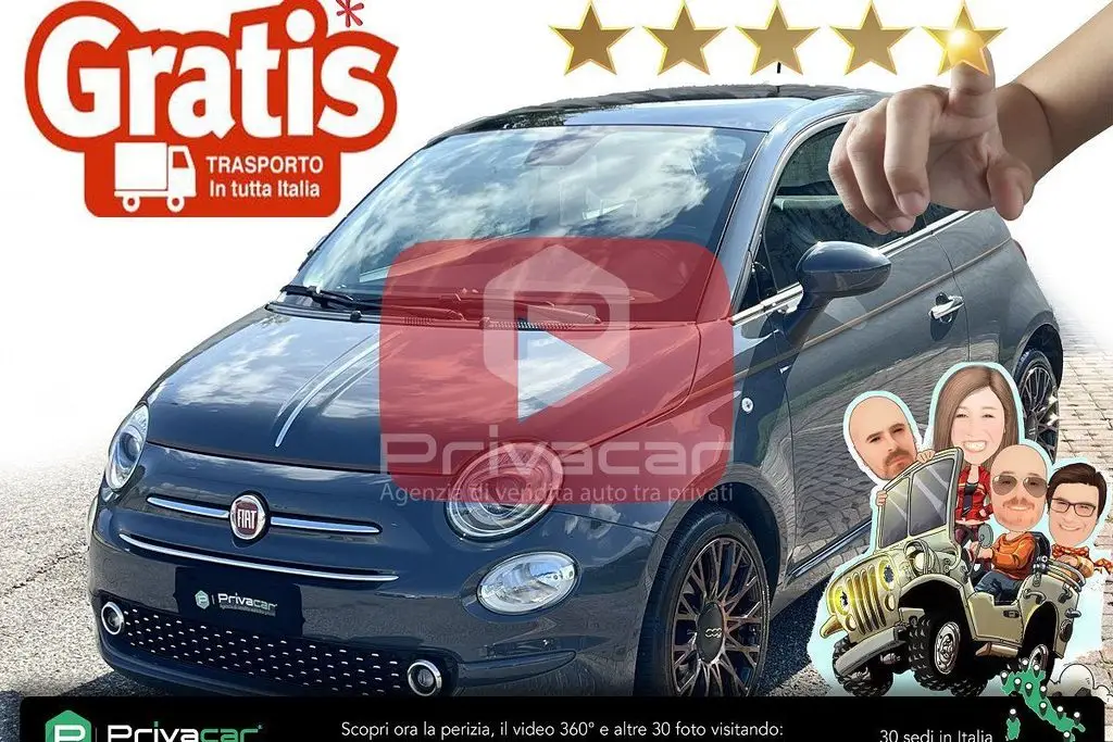 Photo 1 : Fiat 500 2019 LPG