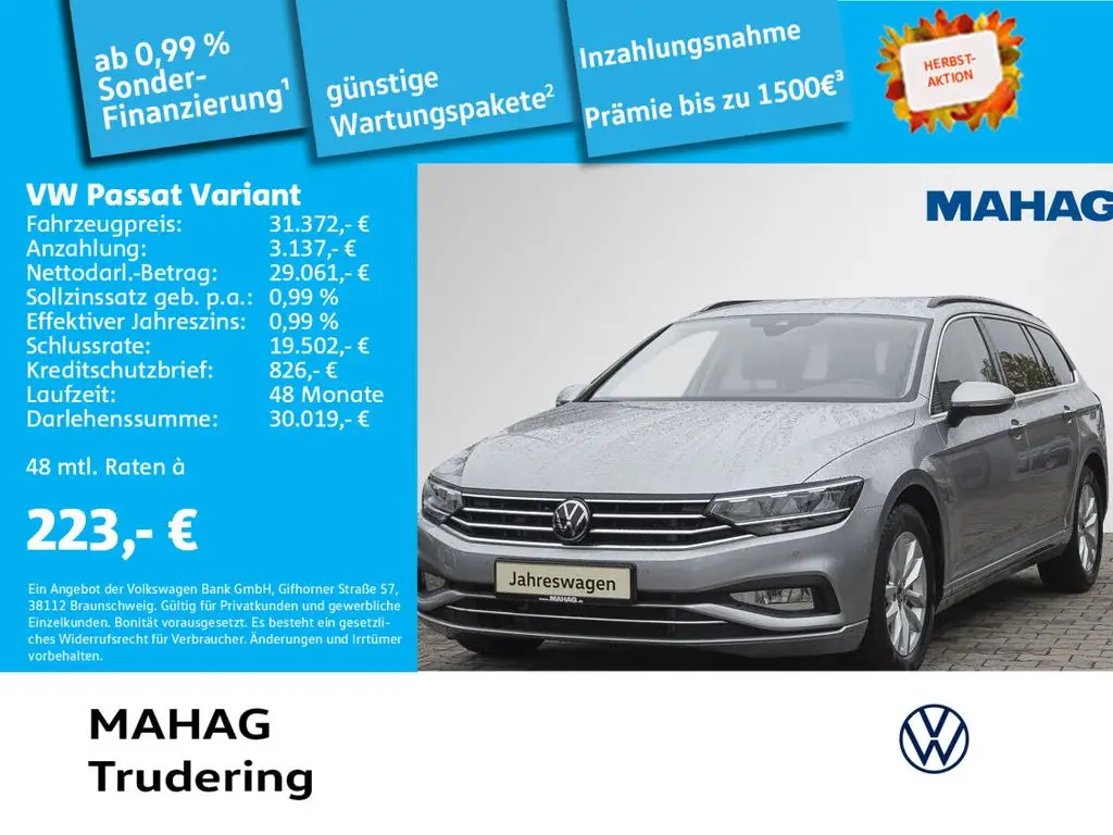 Photo 1 : Volkswagen Passat 2024 Essence