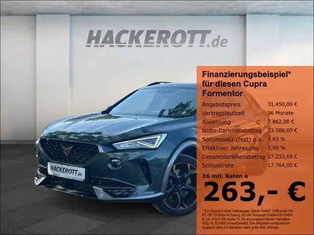 Photo 1 : Cupra Formentor 2022 Hybride