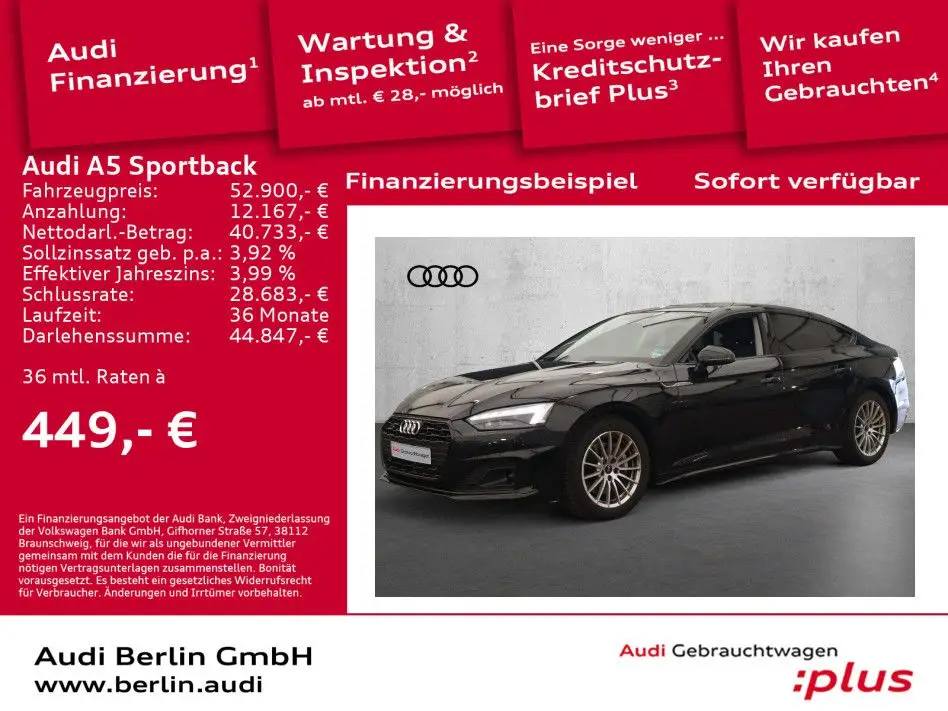 Photo 1 : Audi A5 2023 Diesel