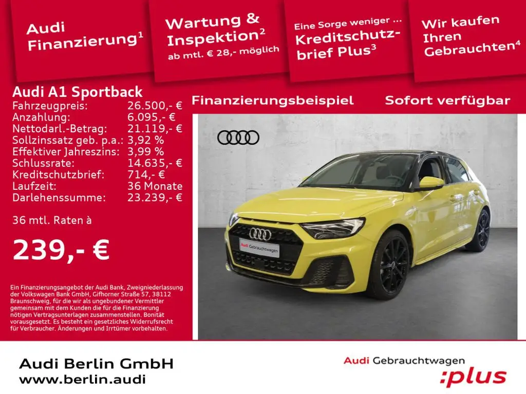 Photo 1 : Audi A1 2023 Essence