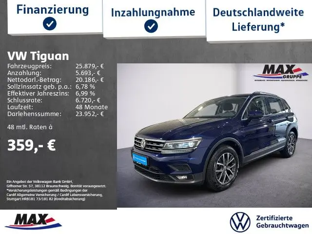 Photo 1 : Volkswagen Tiguan 2020 Diesel