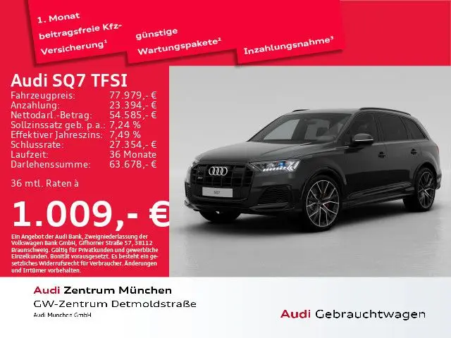 Photo 1 : Audi Sq7 2021 Petrol