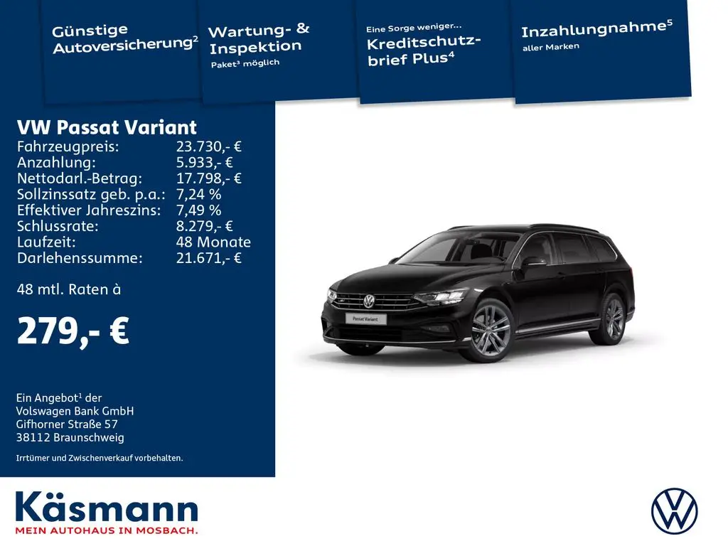 Photo 1 : Volkswagen Passat 2020 Diesel