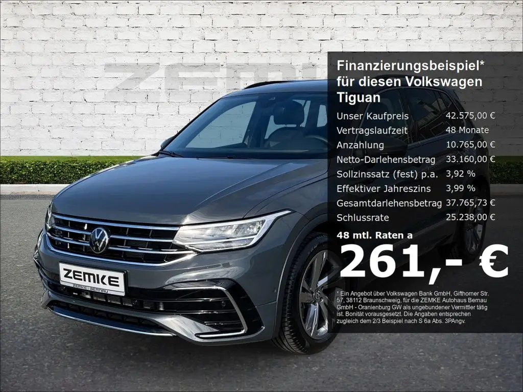 Photo 1 : Volkswagen Tiguan 2024 Diesel