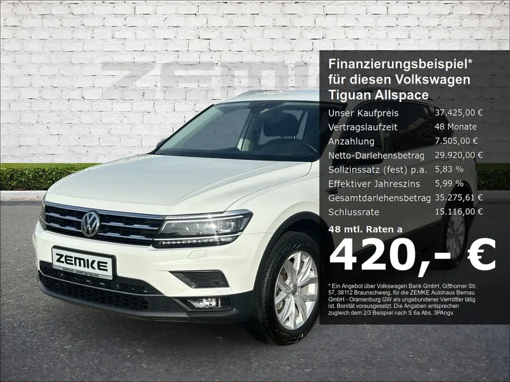 Photo 1 : Volkswagen Tiguan 2021 Diesel