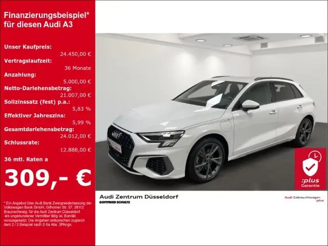 Photo 1 : Audi A3 2021 Hybride