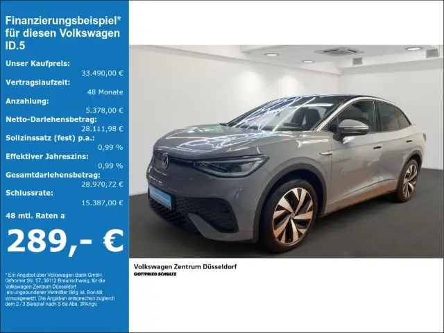 Photo 1 : Volkswagen Id.5 2022 Non renseigné