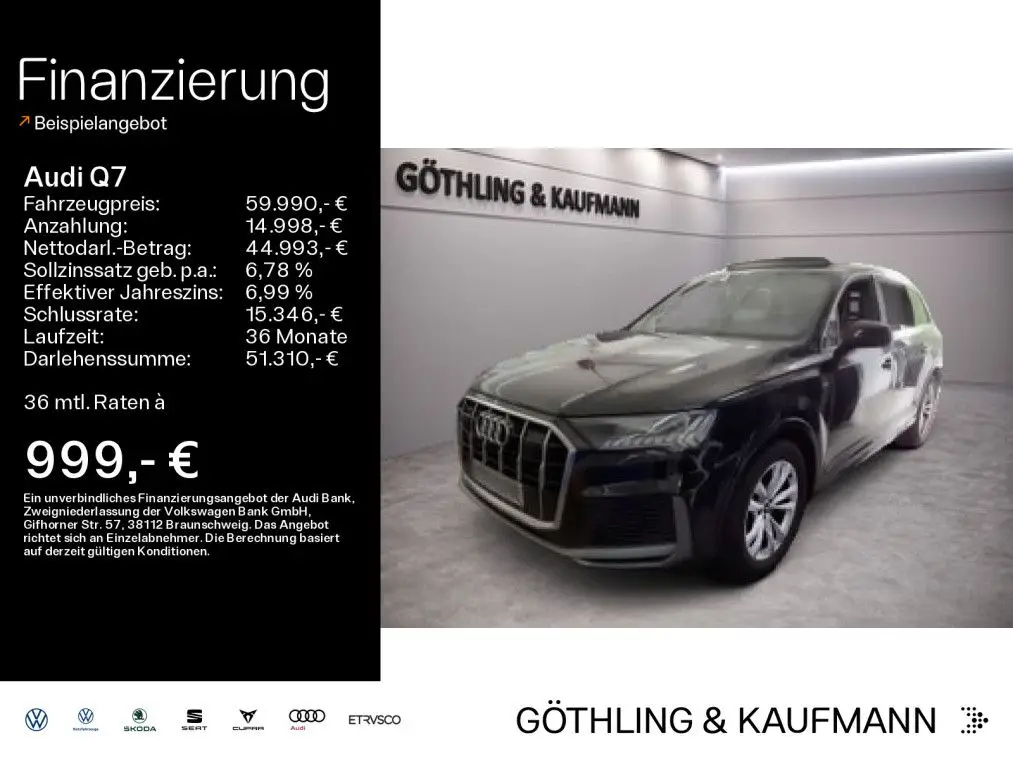 Photo 1 : Audi Q7 2021 Hybride