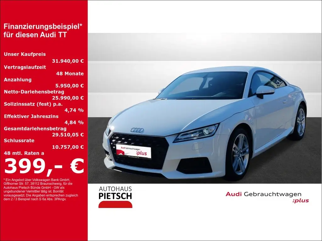 Photo 1 : Audi Tt 2020 Essence