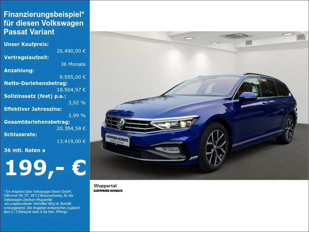 Photo 1 : Volkswagen Passat 2019 Diesel