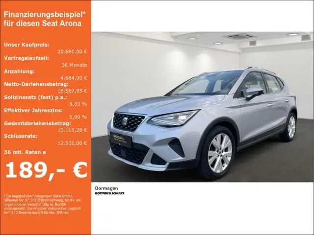 Photo 1 : Seat Arona 2022 Essence