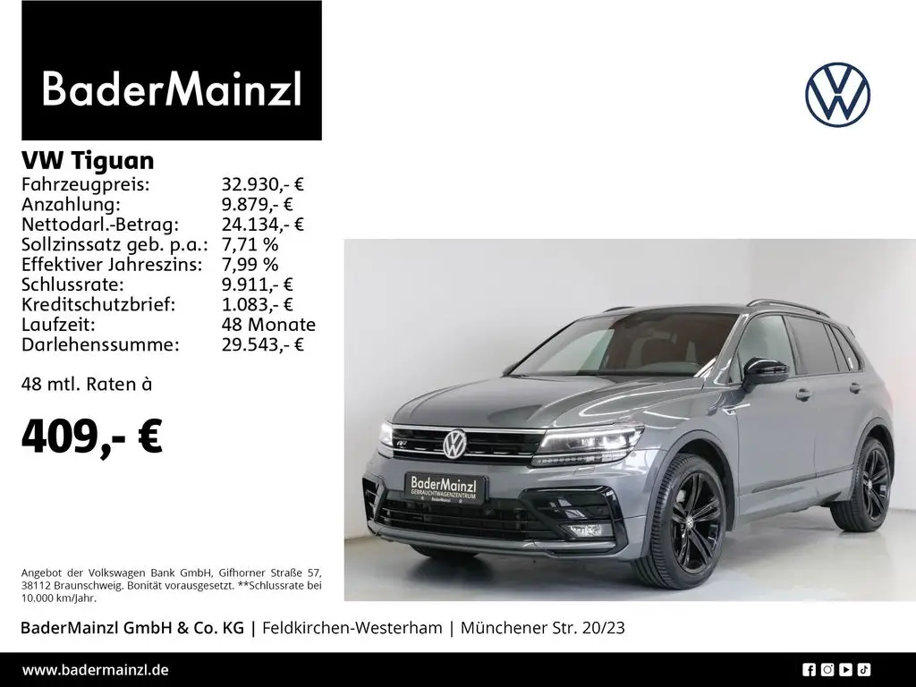 Photo 1 : Volkswagen Tiguan 2020 Diesel