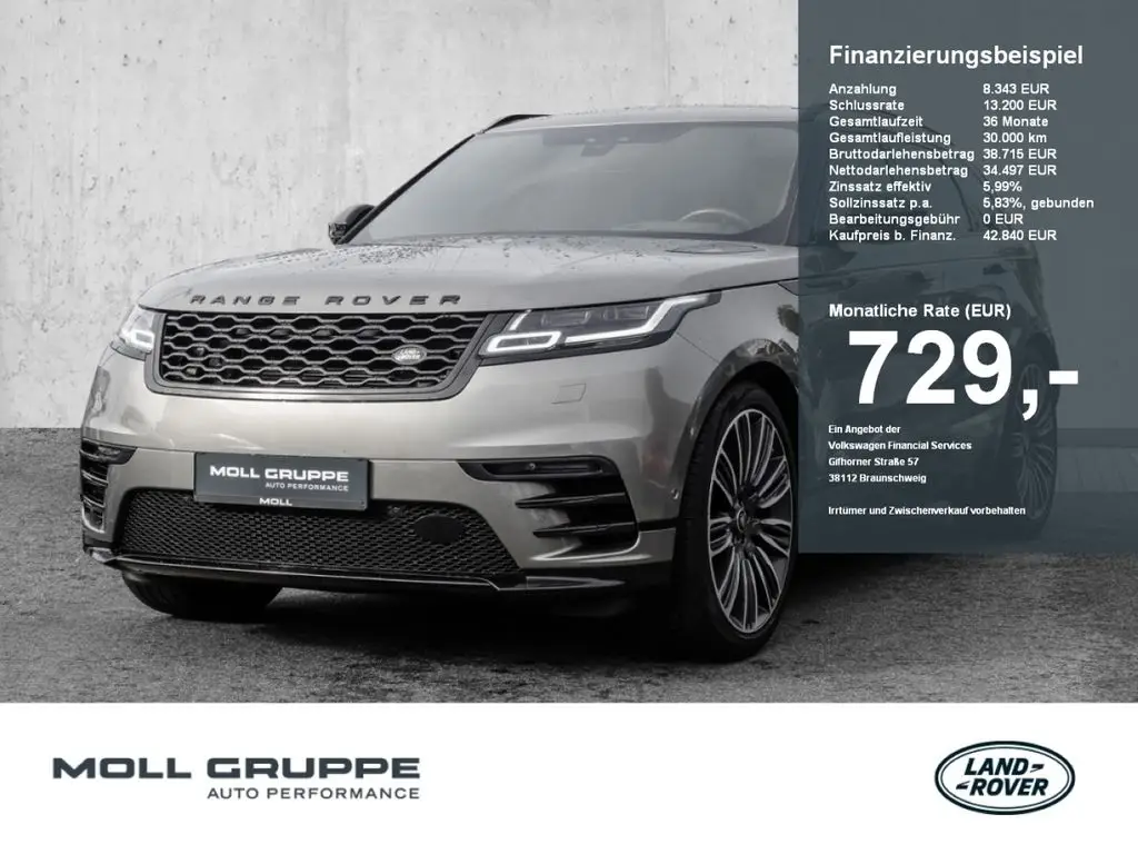 Photo 1 : Land Rover Range Rover Velar 2019 Diesel