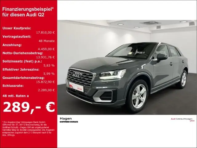 Photo 1 : Audi Q2 2018 Petrol