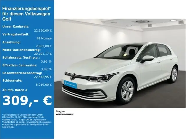 Photo 1 : Volkswagen Golf 2020 Petrol