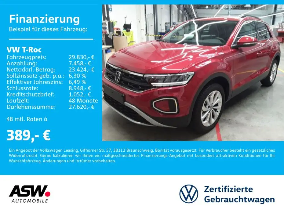 Photo 1 : Volkswagen T-roc 2024 Petrol