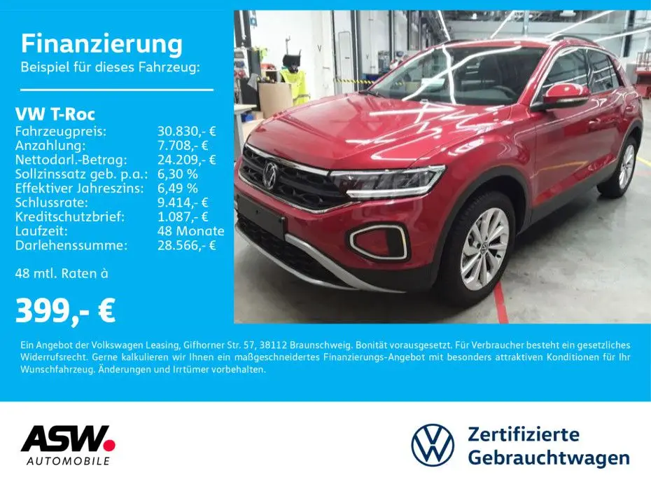 Photo 1 : Volkswagen T-roc 2024 Essence