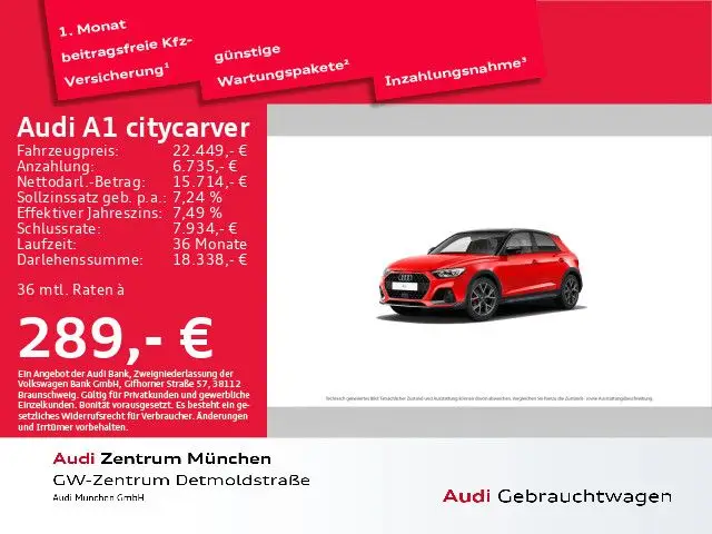 Photo 1 : Audi A1 2020 Petrol