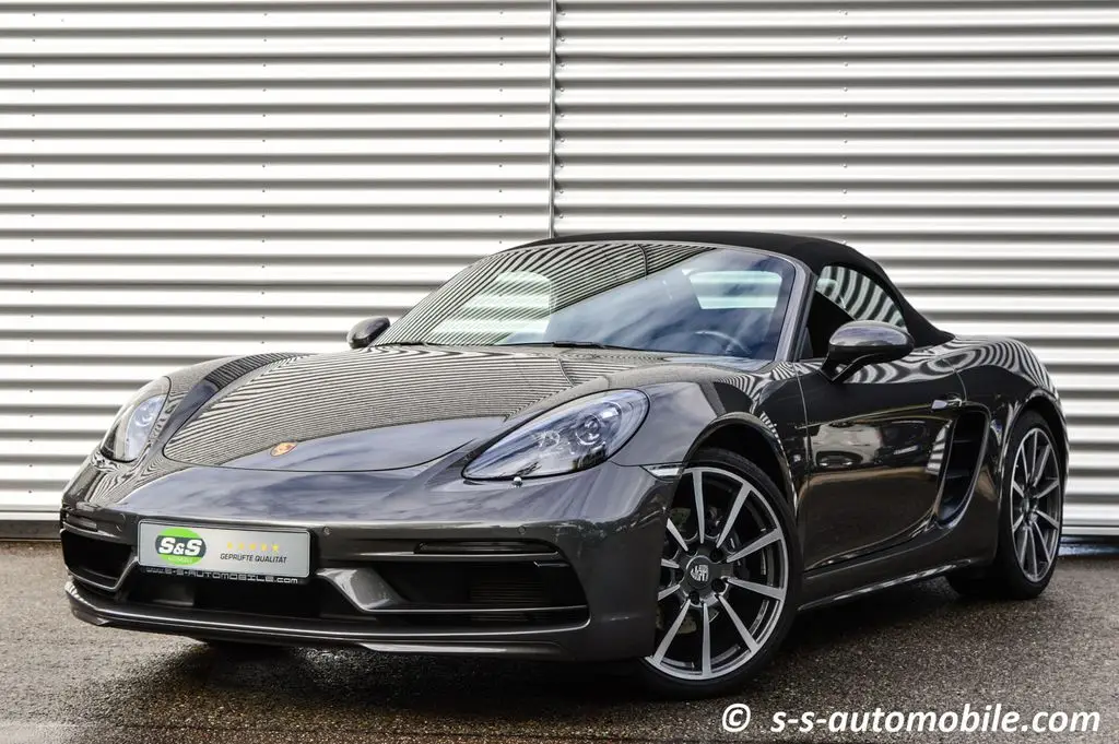 Photo 1 : Porsche Boxster 2017 Petrol