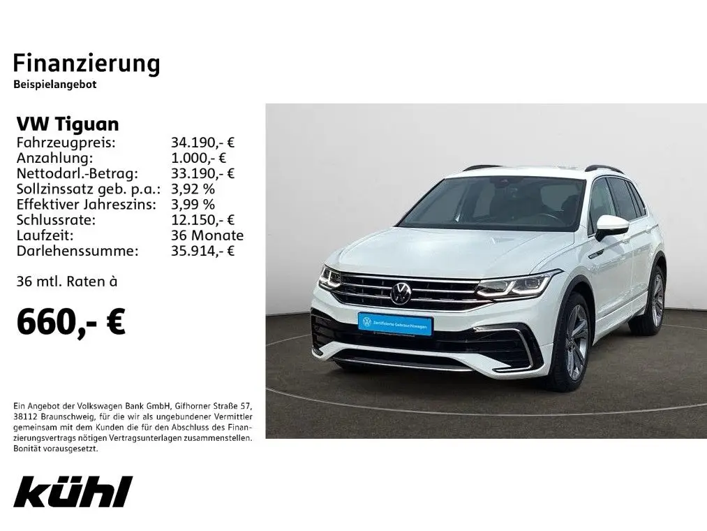 Photo 1 : Volkswagen Tiguan 2021 Diesel