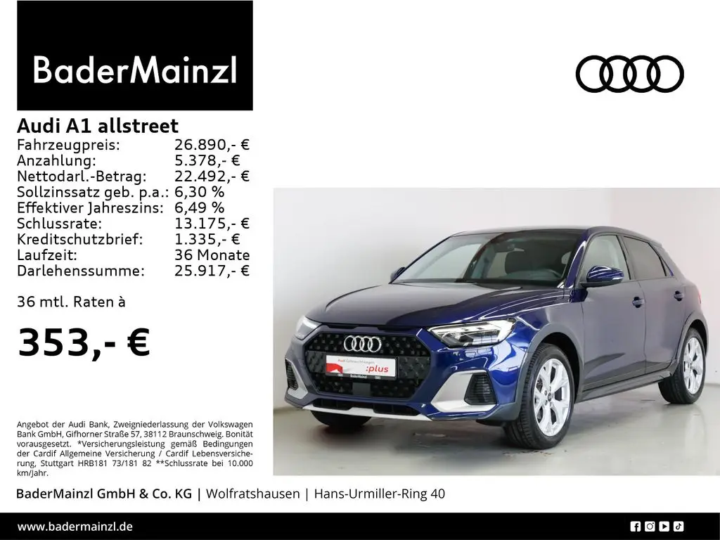 Photo 1 : Audi A1 2023 Petrol