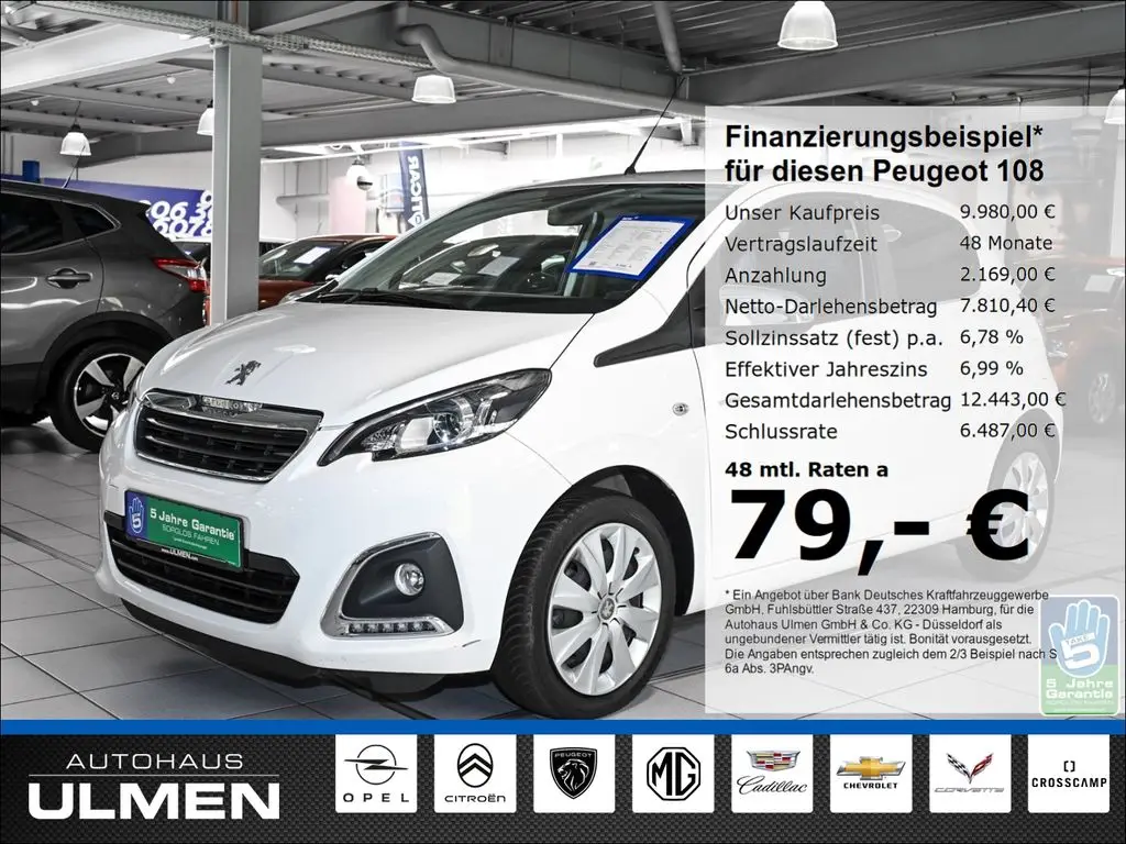 Photo 1 : Peugeot 108 2021 Petrol