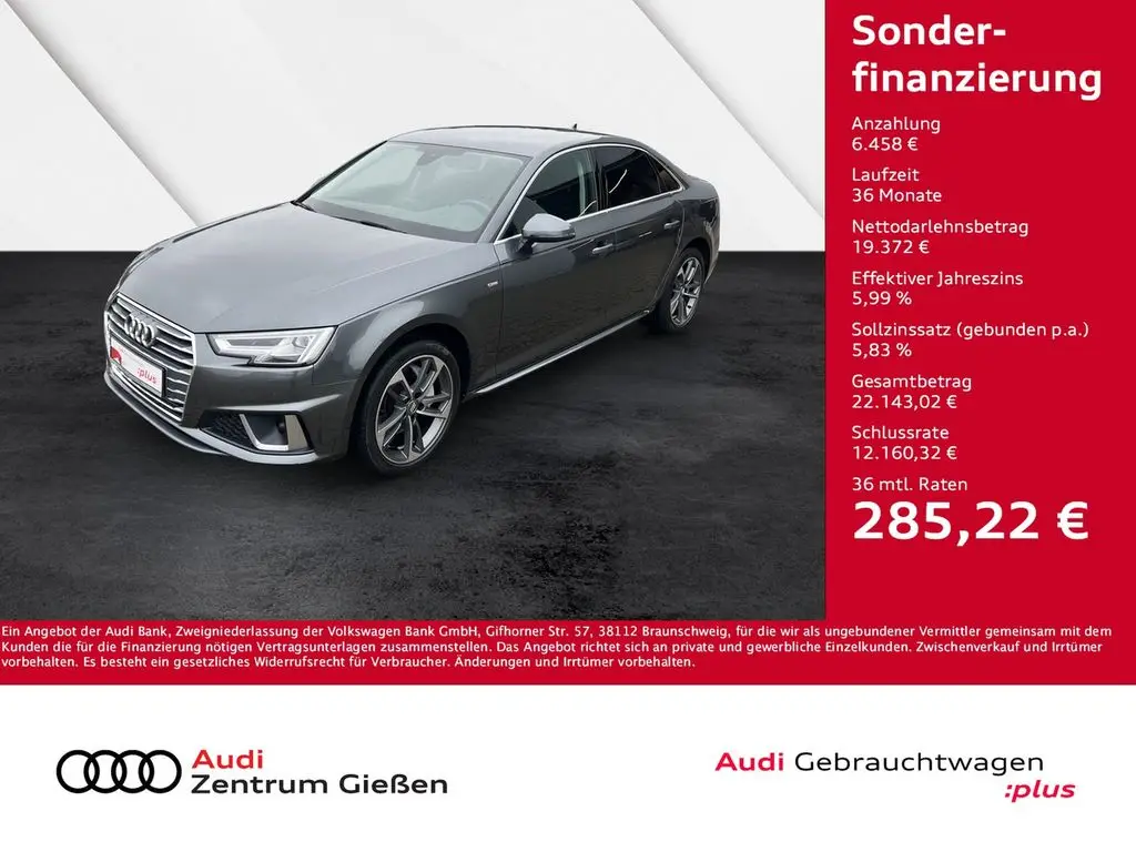 Photo 1 : Audi A4 2019 Diesel