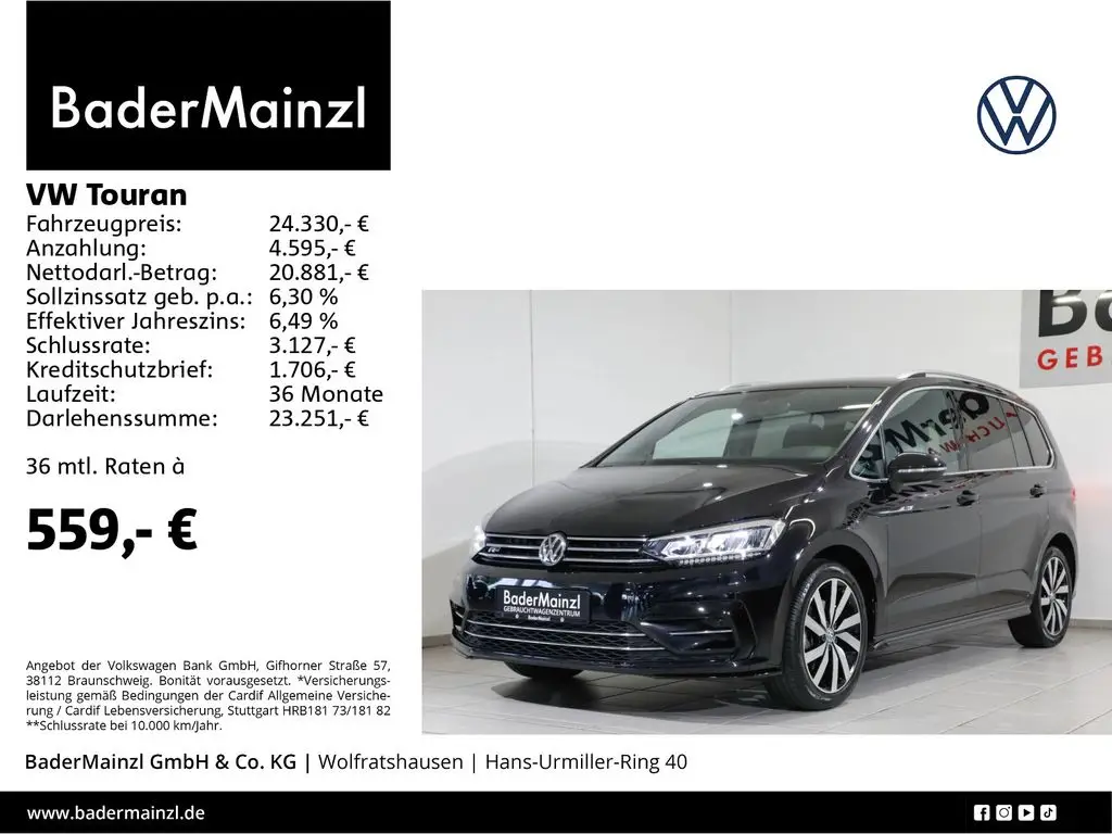 Photo 1 : Volkswagen Touran 2018 Essence